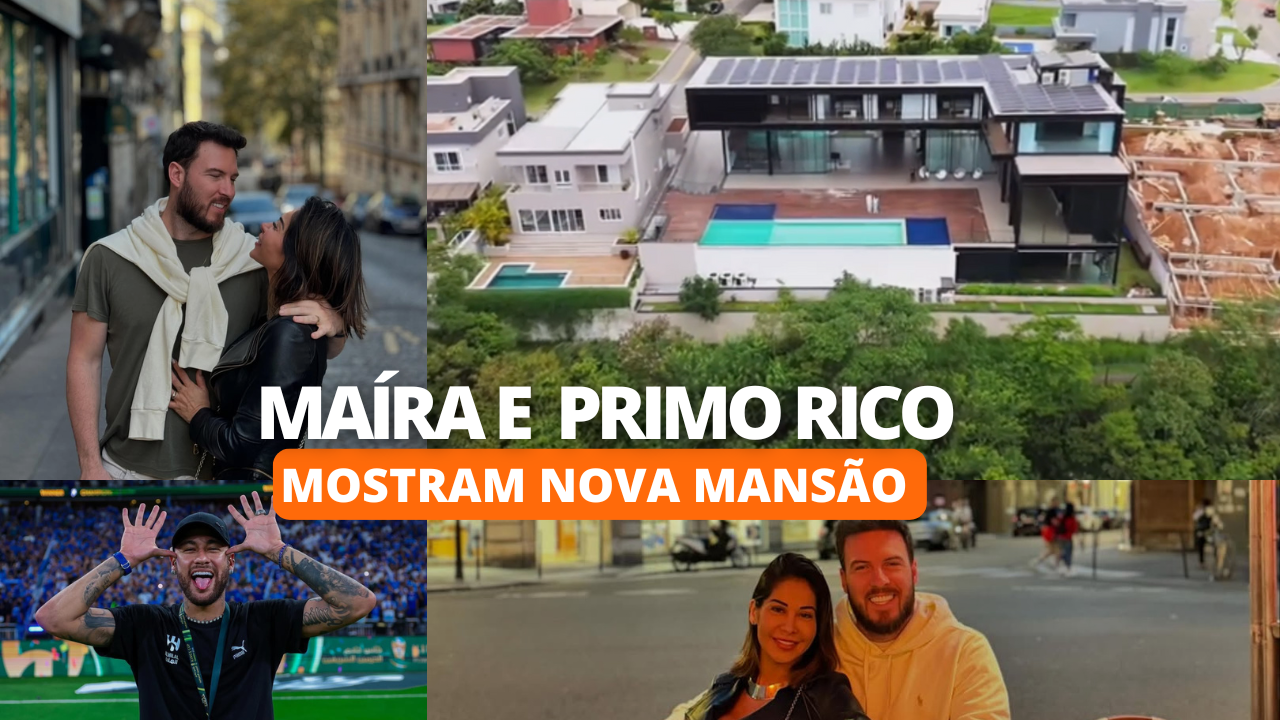 Maíra Cardi e Thiago Nigro compram mansão que foi de Neymar Jr.