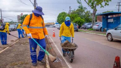 Mutirão de limpeza em Porto Velho promove conservação de espaços públicos