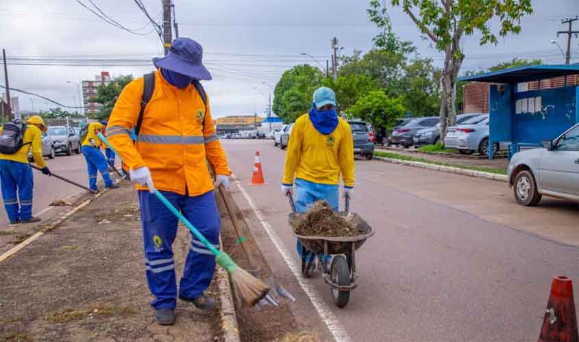Mutirão de limpeza em Porto Velho promove conservação de espaços públicos