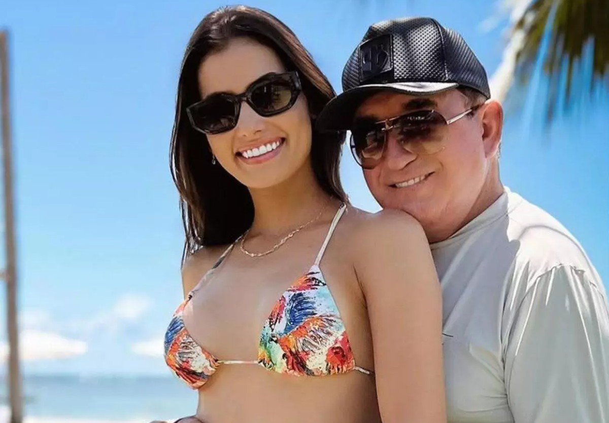 Amado Batista desmente rumores de crise no casamento com Calita Franciele e se defende