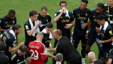 Técnico da Juventus relata que dez jogadores pediram troca no calor em Miami