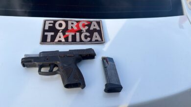 Arma com registro de furto é apreendida pela Polícia Militar em Porto Velho; suspeito é preso