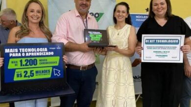 Itaipulândia entrega 30 Chromebooks e kit de conectividade à Escola Municipal Rondônia