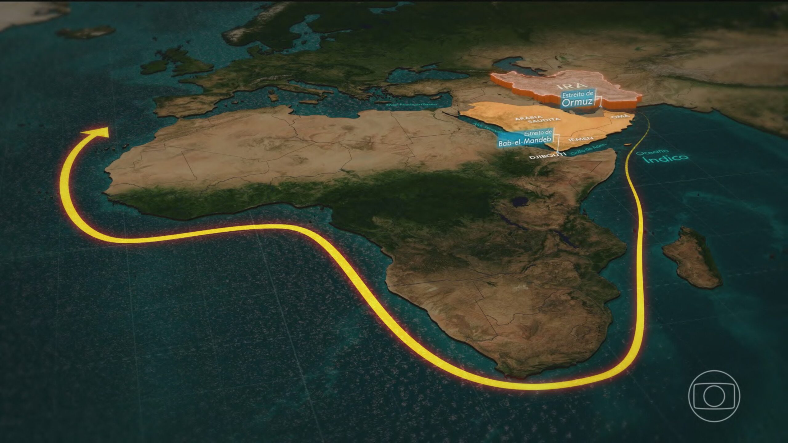 Estreito de Ormuz e Bab-el-Mandeb: A guerra ameaça o petróleo e preço do frete dispara