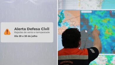 Defesa Civil de SP ativa Gabinete de Crise para enfrentar fortes chuvas e ventos