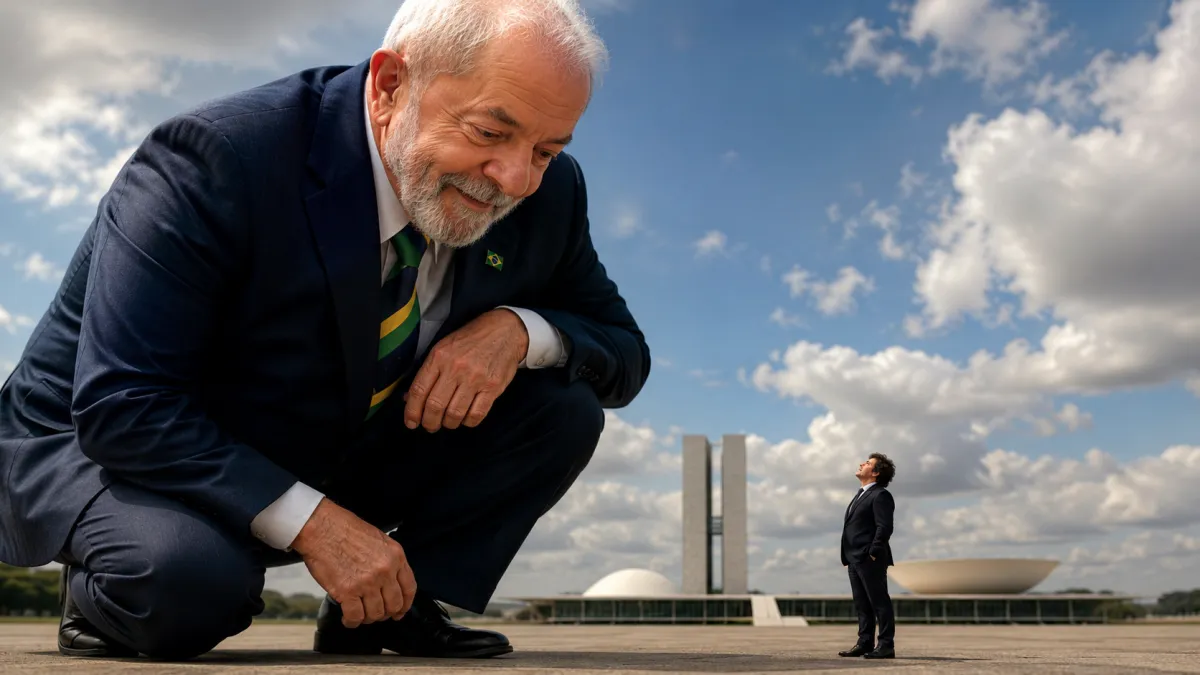 Milei agride Lula e agrava crise entre Brasil e Argentina com ataques e polêmicas Milei agride Lula e agrava crise entre Brasil e Argentina com ataques e polêmicas