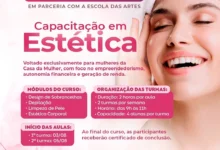 Curso gratuito de estética capacita mulheres em Jaguariúna e impulsiona independência financeira