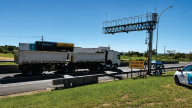 Rodovia em Dracena instala sistema moderno de pesagem eletrônica para caminhões