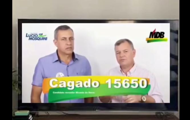 Vereador Cagado de Mirante da Serra volta a viralizar como meme nas eleições de 2024