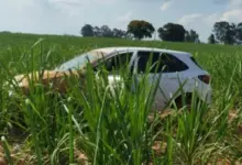Polícia Civil recupera carro furtado e intensifica buscas por suspeito em Dracena