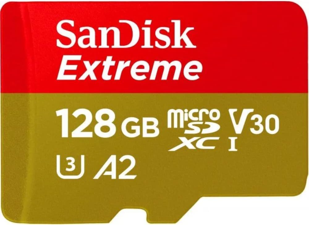 SanDisk 128 GB microSD UHS-I Extreme: O Melhor Cartão para Vídeos 4K em Ação e Drones