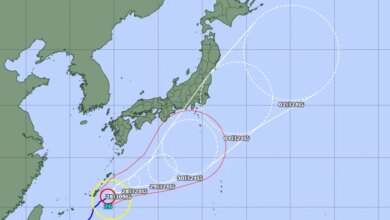 Tufão 26 ganha força e provoca alerta em diversas regiões do Japão nesta segunda-feira