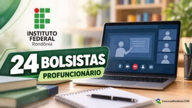 IFRO abre inscrições para 24 bolsas em curso de formação técnica a distância até 9 de outubro