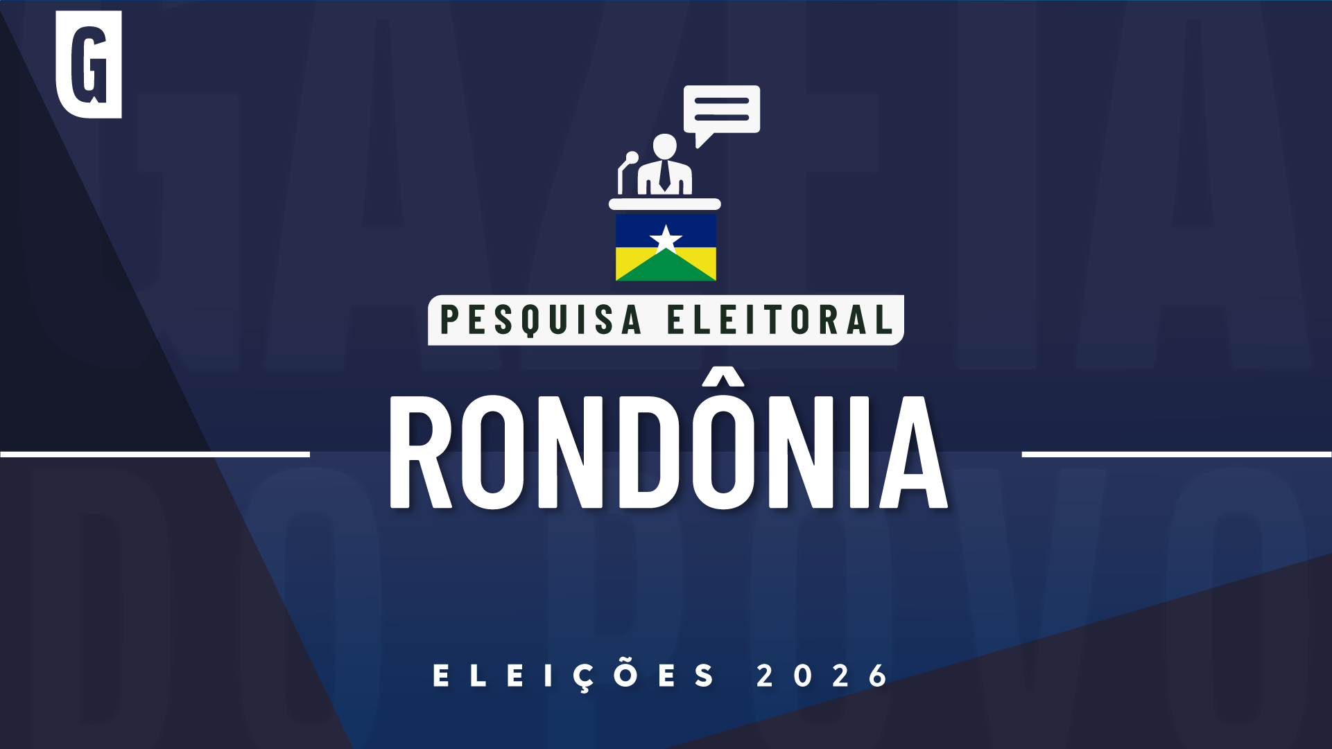 Marcos Rogério lidera pesquisa para governador de Rondônia com 37% das intenções de voto