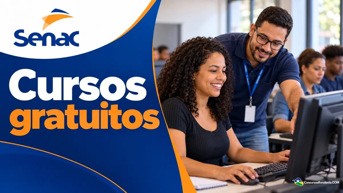 Senac Rondônia abre 400 vagas em cursos gratuitos de qualificação profissional