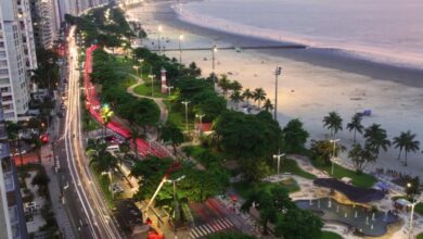 Santos altera trânsito neste domingo; 21 mil participam de concurso e triatlo agita a cidade