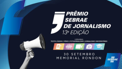 Sebrae em Rondônia realiza cerimônia do 13º Prêmio de Jornalismo nesta quarta-feira