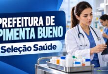Prefeitura de Pimenta Bueno prorroga inscrições para vagas com salários de até R$ 8 mil