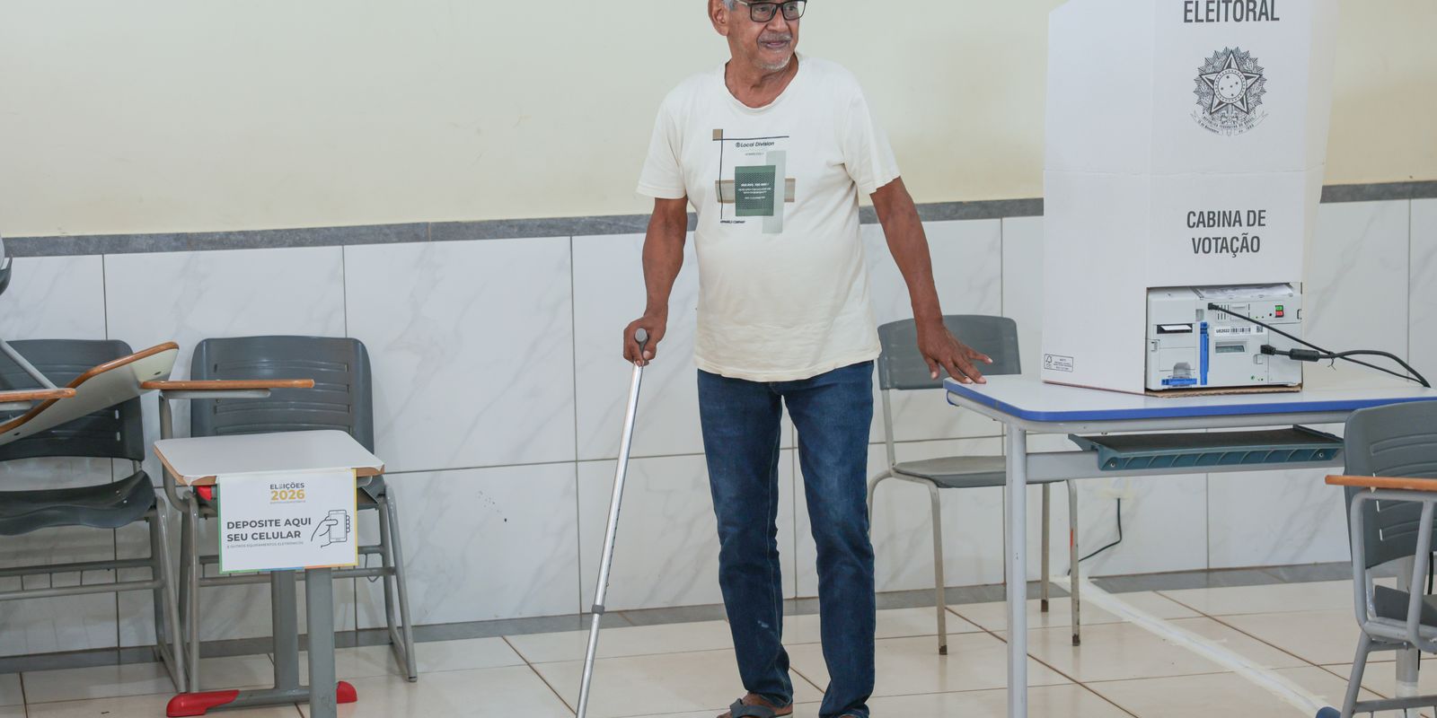Eleitores com mais de 80 anos têm prioridade nas filas no segundo turno das eleições 2026