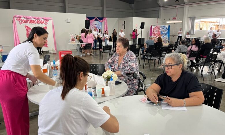 Sábado Rosa e Azul em Balneário destaca cuidados de saúde para todos e previne doenças