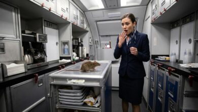 Rato clandestino surpreende passageiros em voo da WestJet rumo à Jamaica