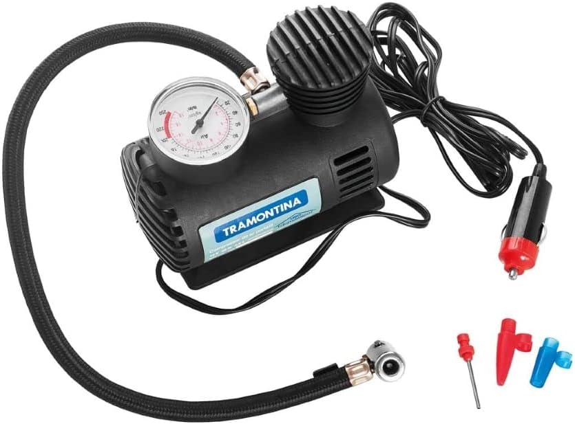 Descubra o Tramontina Compressor Ar Portátil 12V: Potente e Eficiente com 300 PSI