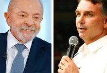 Lula e Flávio Bolsonaro mobilizam multidões em atos de encerramento da campanha eleitoral