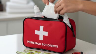Texmed: Kit Completo de Primeiros Socorros para Camping e Viagens de Carro