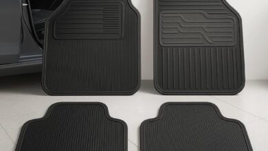 Jogo de Tapetes Automotivos Universais em Borracha: Proteção e Estilo para Seu Carro