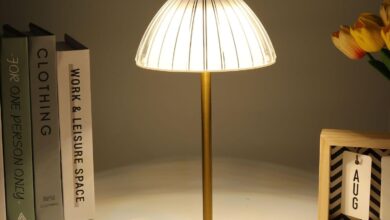 BEMMY Luminária de Mesa: Abajur Dimerizável Recarregável USB para Iluminação Noturna Elegante