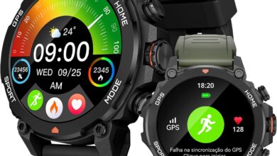 Descubra o AURAFIT: O Smartwatch Masculino com GPS e Monitoramento Esportivo Avançado
