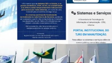 Sites do Tribunal de Justiça e Governo de Rondônia ficam fora do ar desde terça-feira Sites do Tribunal de Justiça e Governo de Rondônia ficam fora do ar desde terça-feira
