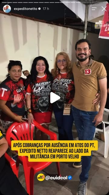 Ex-candidato ao Governo de Rondônia participa de debate presidencial do PT em Porto Velho