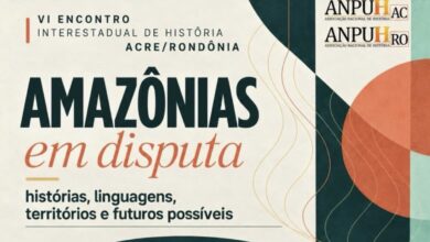 VI Encontro Interestadual de História Acre/Rondônia acontece online em dezembro de 2026