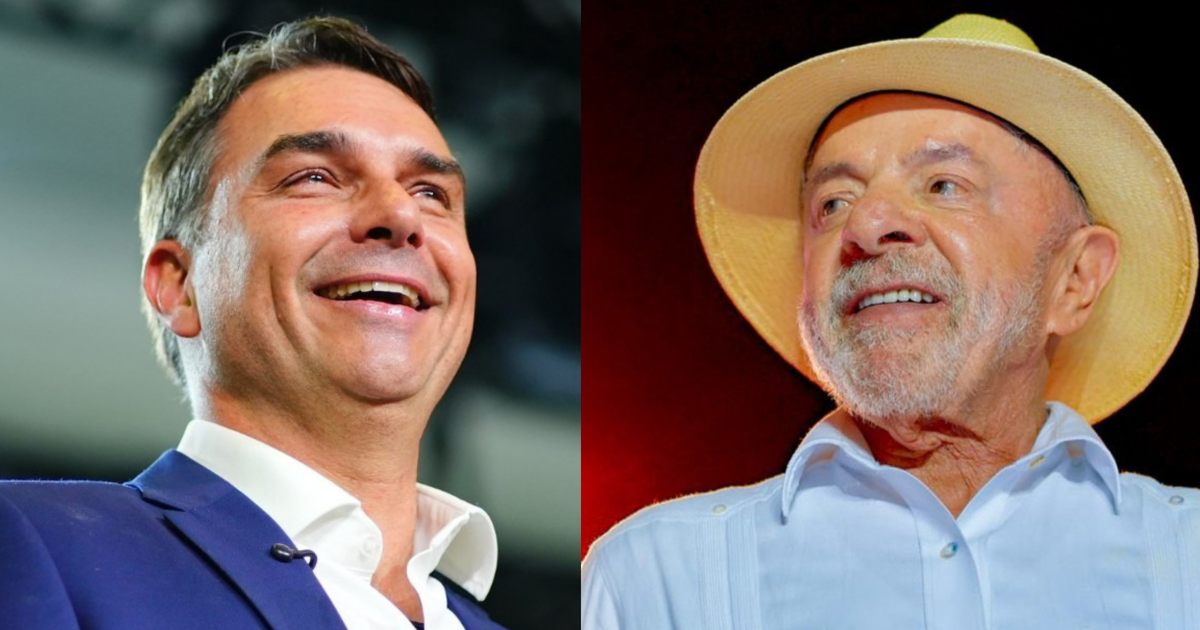 Flávio Bolsonaro lidera com 50,5% em pesquisa do 2º turno contra Lula, que tem 49,5%
