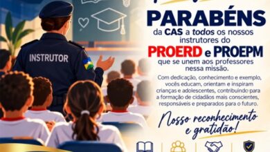 Polícia Militar de Rondônia homenageia professores com programas de formação cidadã