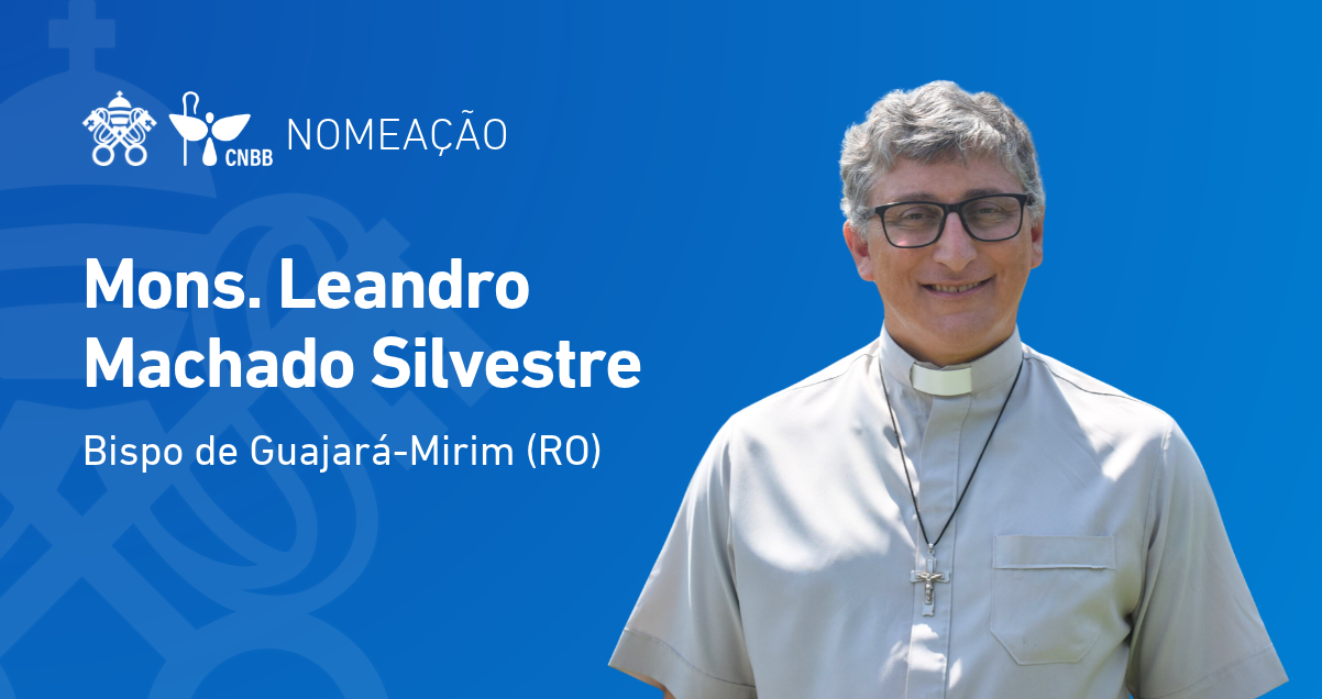 Papa nomeia padre Leandro Machado como novo bispo da Diocese de Guajará-Mirim, RO