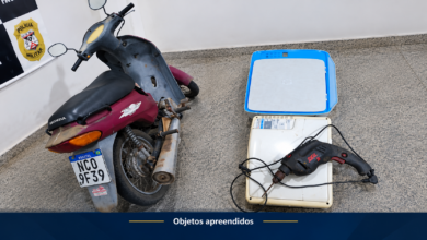 Polícia de Rondônia prende trio por furto e recupera motoneta e equipamentos roubados