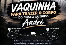 Família de acreano falecido em Porto Velho lança vaquinha para translado do corpo