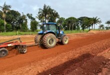 Rodovia-494 em Primavera de Rondônia recebe terraplanagem para pavimentação asfáltica