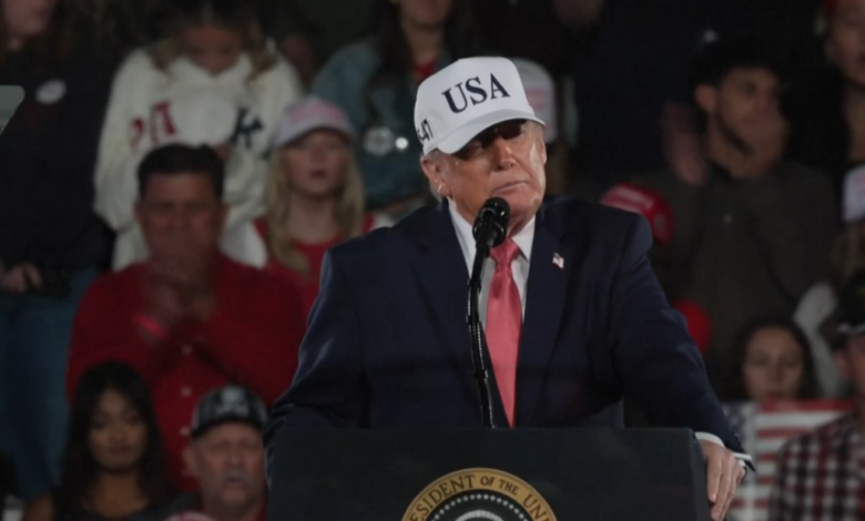 Trump anuncia investimento bilionário da Audi na Geórgia e gera polêmica em comício Trump anuncia investimento bilionário da Audi na Geórgia e gera polêmica em comício