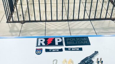 Polícia prende homens com revólver e munições em evento em Porto Velho