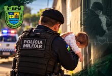 Policial militar salva bebê engasgada em Porto Velho com ação rápida e técnica