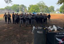 Polícia Militar de Rondônia revela equipamentos a jovens em projeto social inspirador