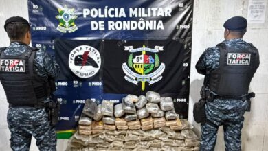 Polícia Militar de Rondônia descobre grande quantidade de drogas em imóvel abandonado
