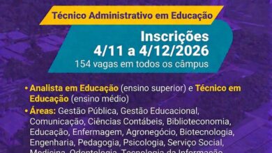 UFMS abre concurso com 154 vagas para técnicos-administrativos em Educação até dezembro