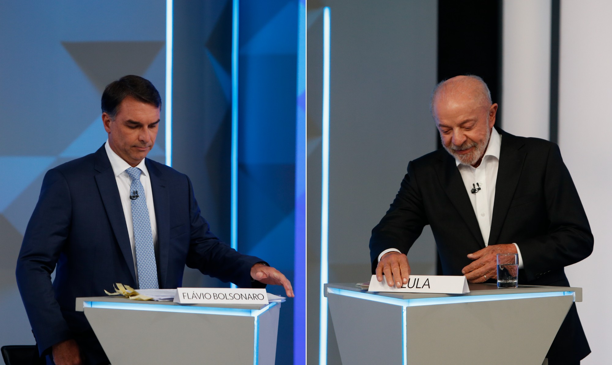 Flávio Bolsonaro critica preço dos alimentos em debate contra Lula antes do segundo turno
