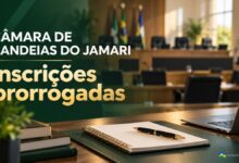 Câmara de Candeias do Jamari amplia inscrições de concurso até 30 de outubro de 2026