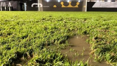 Chuva revela gramado em péssimas condições na Vila Belmiro em jogo tenso entre Santos e Bahia Chuva revela gramado em péssimas condições na Vila Belmiro em jogo tenso entre Santos e Bahia