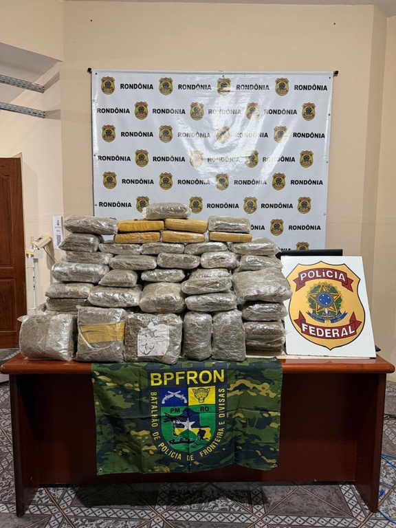 Polícia Federal incinera 1.314 kg de drogas em ação em Rondônia